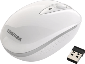 Mouse Wireless Toshiba Optical R300 White