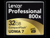 Card de Memorie Lexar 32GB Compact Flash 800x TB