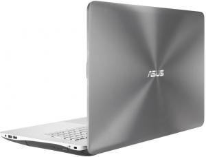 Laptop Asus N751JK-T7176D Intel Core i7-4710HQ 12GB DDR3L 1TB+256GB HDD Silver