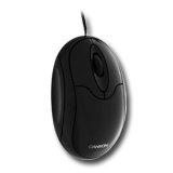 Input Devices - Mouse CANYON CNF-MSO01 Green series (Cable, Optical 800dpi,3 btn,USB), Black