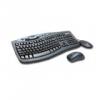 Keyboard MICROSOFT Wireless Optical Desktop 2000 USB + Mouse, Desktop, Waterproof, Black, Retail, 1pk
