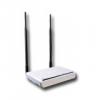 2T2R Wireless-N 300Mbps Broadband Router, 4 10/100Mbps LAN Ports, 2 X 5dBi detachable Antennas, Broadcom chipsets; Multilingual interface; 3-step setup wizard; Broadcom