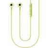 HS1303 Stereo Headset Green ( microfon,  gold plated 3, 5 mm/ 1.2 M)