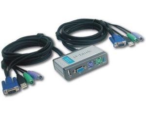 Switch KVM D-Link DKVM-2K cu 4 porturi