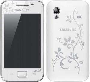 Telefon Mobil Samsung I8160 Galaxy Ace 2 White La Fleur
