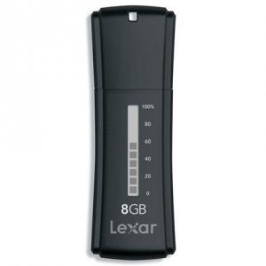 USB Memory Stick Lexar JumpDrive Secure II Plus 8GB Black