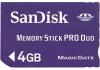 Card de memorie sandisk memory stick pro duo