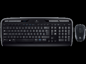 Tastatura Logitech MK330 Wireless desktop Black