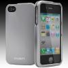 Case cygnett metalicus for iphone 4s aluminium silver