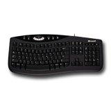 Keyboard MICROSOFT Comfort Curve Keyboard 2000 USB 2.0, Multimedia Function, Black, Retail, 1pk