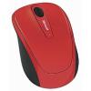 Mouse Microsoft 3500 SE4 Wireless Red