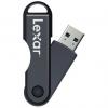 USB Memory Stick Lexar JumpDrive Twist Turn 64GB Black
