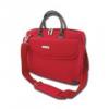 Bag prestigio briefcase max up to 390x276x43mm, red