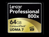 Card de Memorie Lexar 64GB Compact Flash 800x TB
