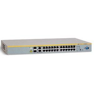 Allied Telesis AT-8000S/24POE-50 24 Port POE Stackable Managed Fast Ethernet Switch with Two 10/100/