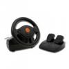 Canyon wired steering wheel, black, retail (22x22cm)