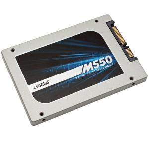 Crucial SSD 128GB Crucial M550 SATA 6Gbps 2.5" 7mm (with 9.5mm adapter) SSD