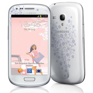 Telefon Samsung I8190 Galaxy S3 Mini White la Fleur