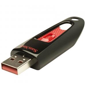 Memorie  USB Sandisk Cruzer Flash Ultra SDCZ45 8 GB Red/Black