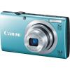 Canon powershot a2400 compact 16 mp ccd blue