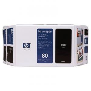 Cartridge HP 80 Black pigmented Ink 350ml