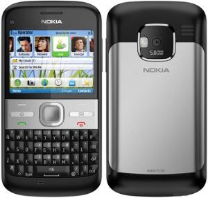 Telefon Nokia E5 Black