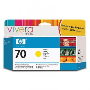 Cartridge  HP 70 Yellow Ink with Vivera Ink 130ml