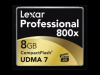 Card de Memorie Lexar 8GB Compact Flash 800x TB