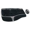 Kit tastatura si mouse microsoft wireless ergonomic