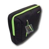 Laptop Case CANYON Messenger Bag for up to 16" laptop, Nylon, Black/Green
