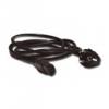 Power Cable BELKIN (CEE 7/7 (Male) - IEC 320 C13 (Male), Gold Plated Connectors, 1.8m (Europa)) Black