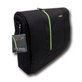 Laptop Case CANYON Messenger Bag for up to 16" laptop, Nylon, Black/Green