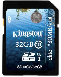 32GB SDHC Class 10 Flash Card G3