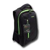 Laptop Case CANYON Backpack for up to 16" laptop, Nylon, Black/Green