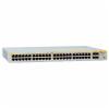 Layer 2 switch with 48-10/100/1000Base-T ports plus 4 active SFP slots (unpopulated)