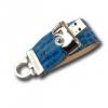 Memorie usb prestigio 16gb usb2.0 leather blue crocodile