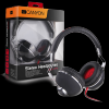 Black canyon stereo headphone with musical note