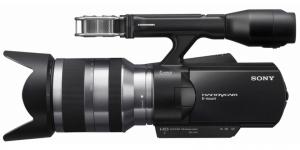 Camera Video cu Obiective Interschimbabile Sony NEX-VG10E Black