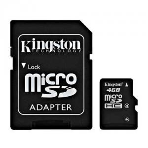 Card de Memorie Kingston 4GB Micro SD HC Card Class 4