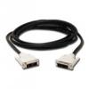 , gold plated connectors, 3m, black/white)