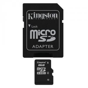 Card de Memorie Kingston 8GB Micro SD HC Card Class 4