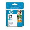 Cartridge hp 82 cyan ink 28ml