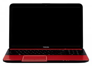 Laptop Toshiba Satellite C855D-12G AMD E2-1800 4GB DDR3 500GB HDD Red