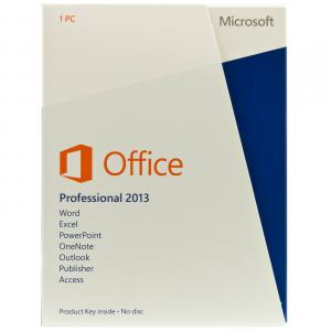 Microsoft Office Pro 2013 32-bit/x64 English FPP Medialess