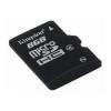 Card de Memorie Kingston 8GB microSDHC Class 4 Single Pack Adapter