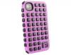 Iphone square - pink shell / black rpt iphone 4/4s