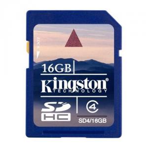 Card de Memorie Kingston 16GB SDHC Class 4