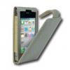 Case cygnett lavish perforated ultra-soft leather flip for iphone 4