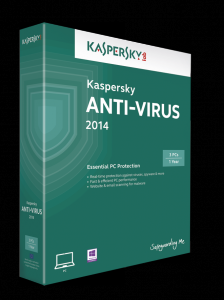 Kaspersky Anti-Virus 2014 3 Users 1 Year Base Box