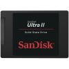 SanDisk Ultra II 240GB SSD, 2.5â 7mm, SATA 6 Gbit/s, Read/Write: 550 MB/s / 500 MB/s, Random Read/Write IOPS 91K/83K, retail